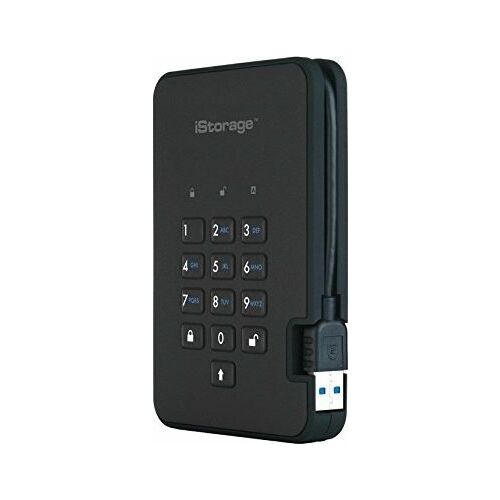 Zewnętrzny SSD iStorage diskAshur2 512GB Black