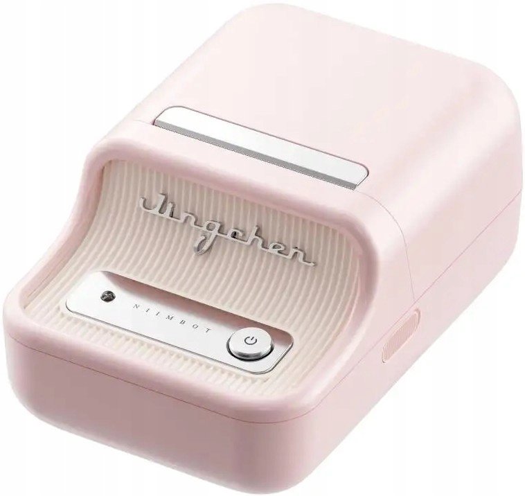 Niimbot B21S Portable Label Printer (pink)