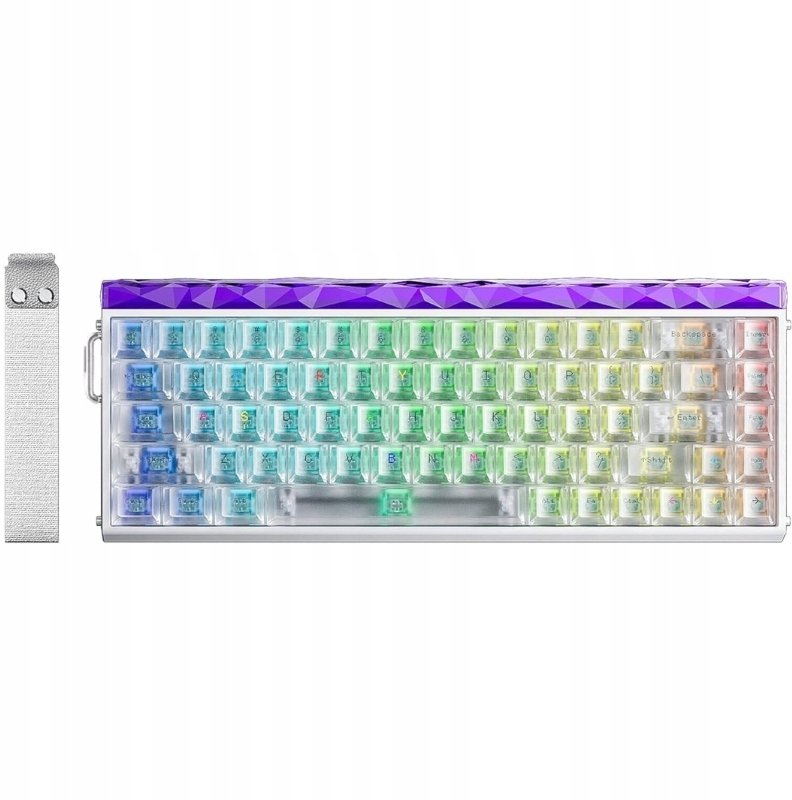 Klawiatura Aula Hero 68 HE Silver