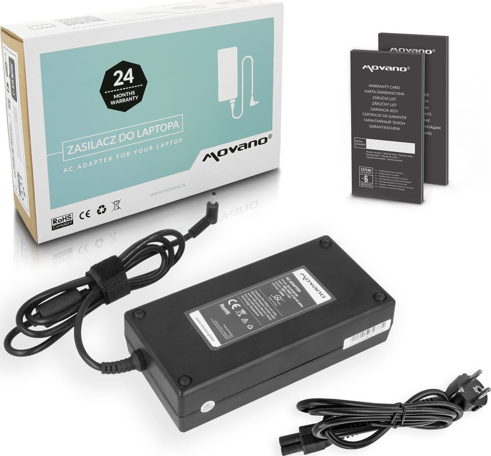 Do laptopa Movano 150 W, 3