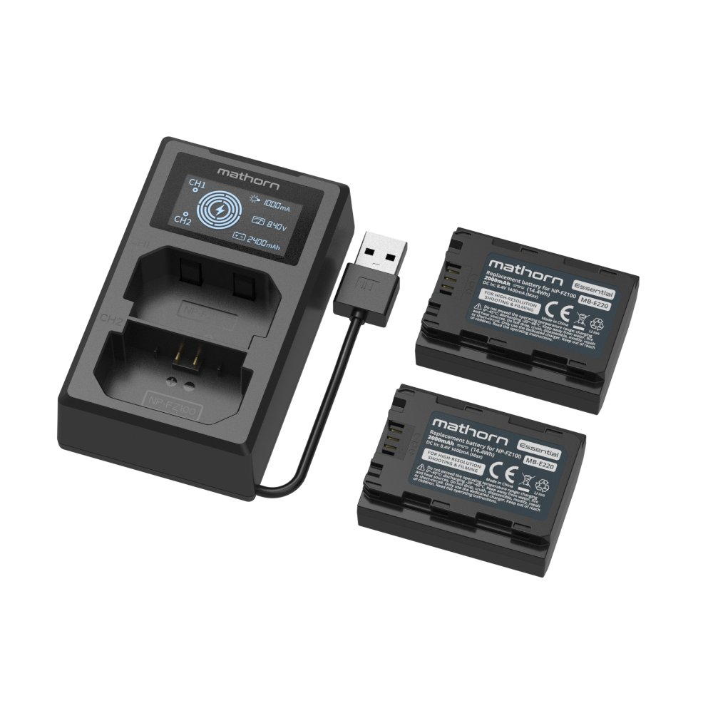 Charger do aparatu Mathorn Zestaw zasilający