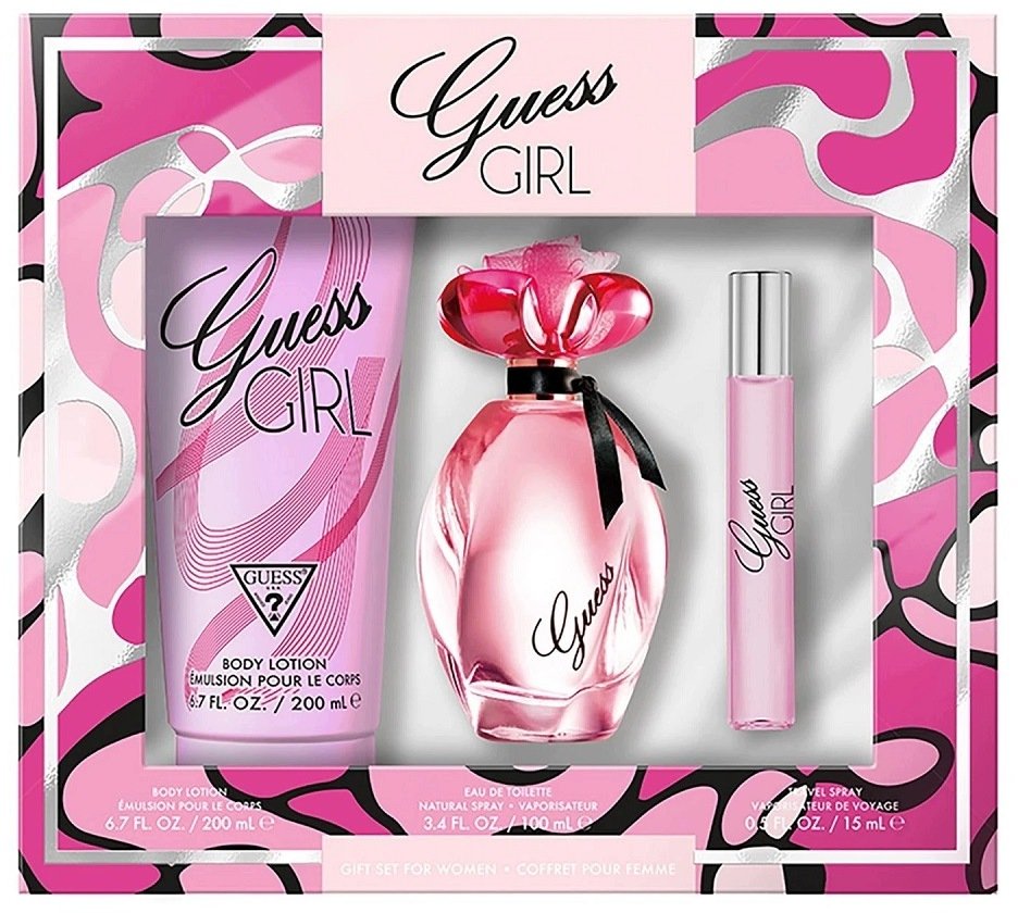 SET VERSACE Set GUESS Girl EDT