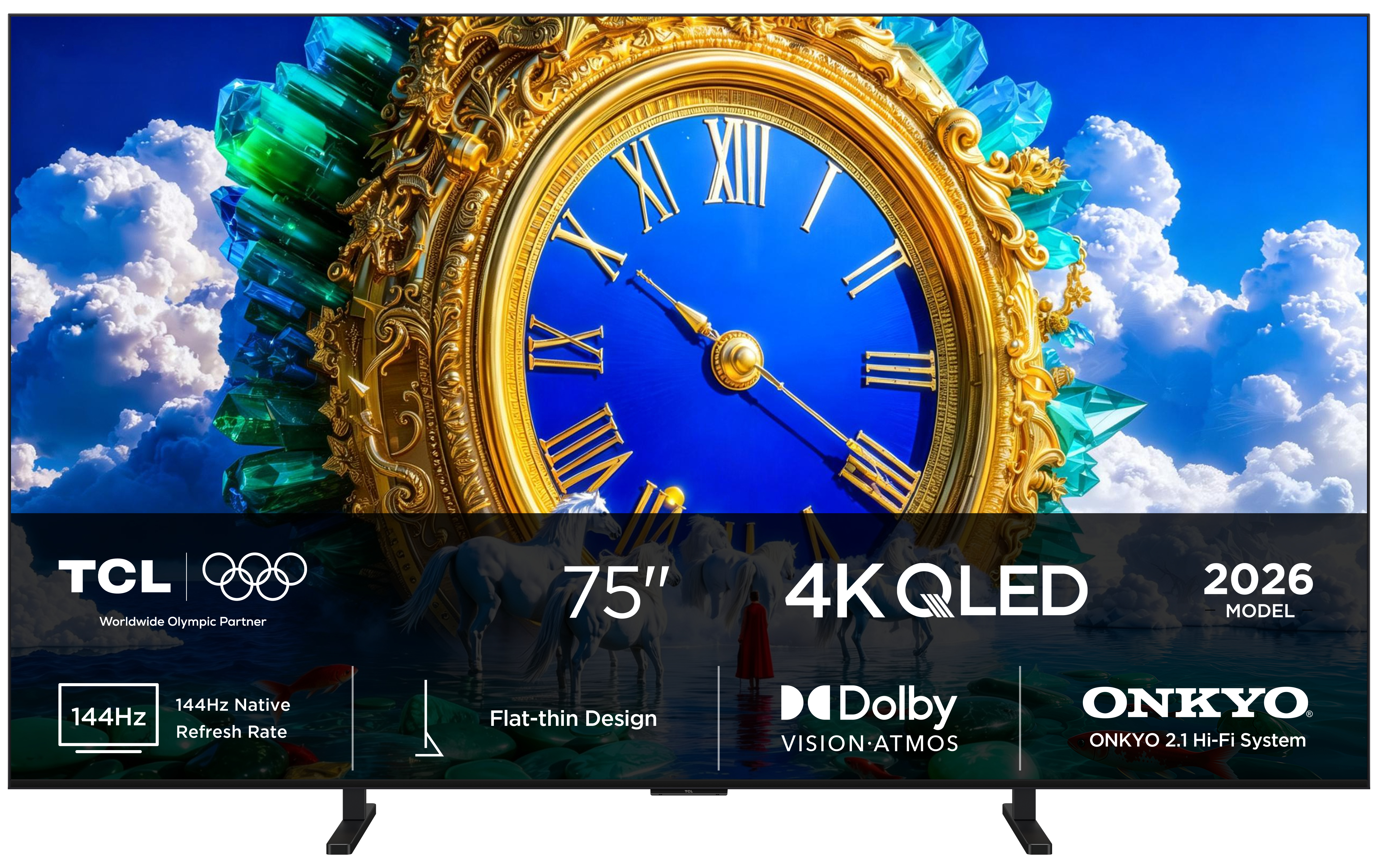 TCL 75A400 75" QLED 4K UHD