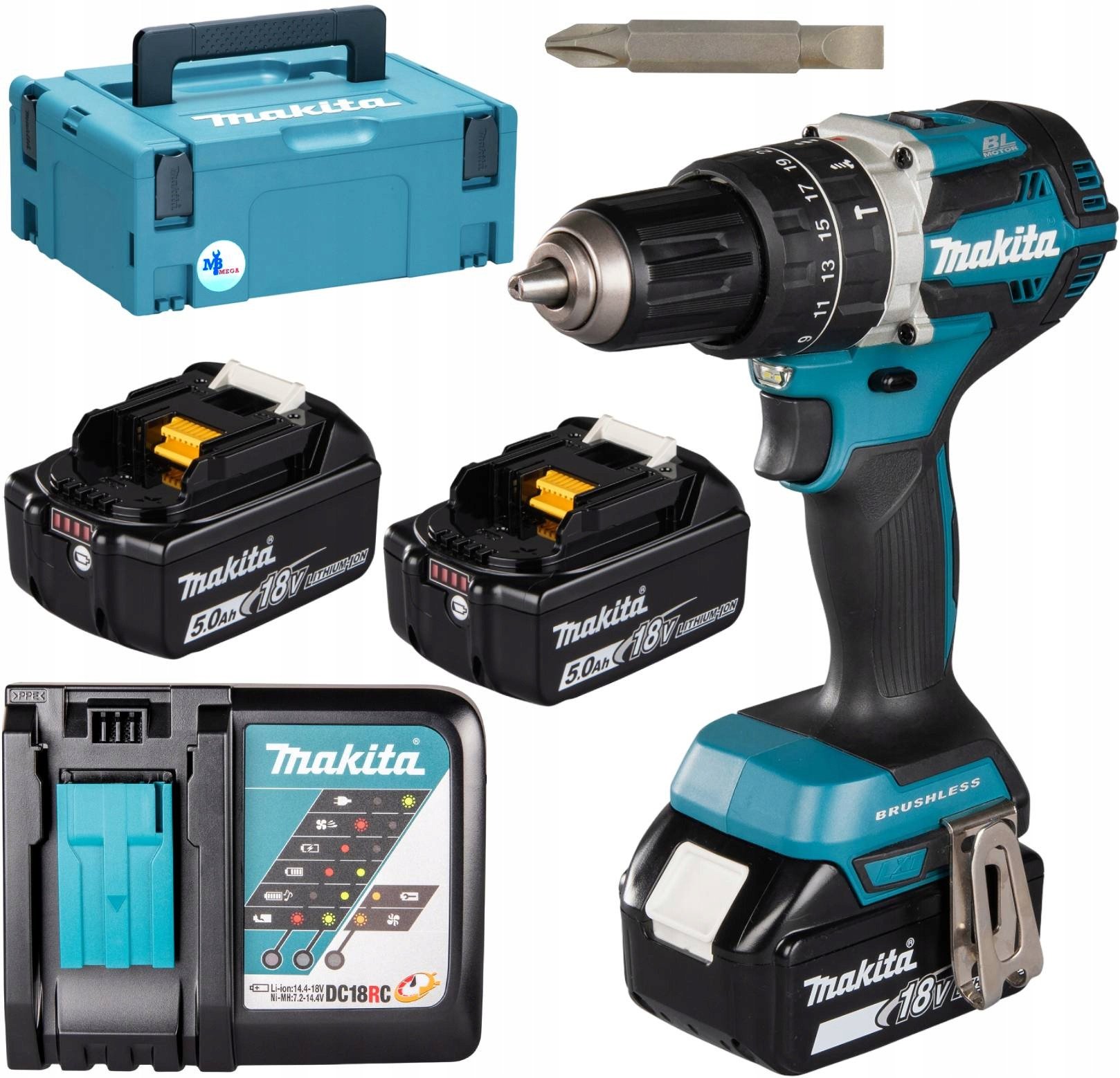 Makita DHP484RT3J 18 V 3 x