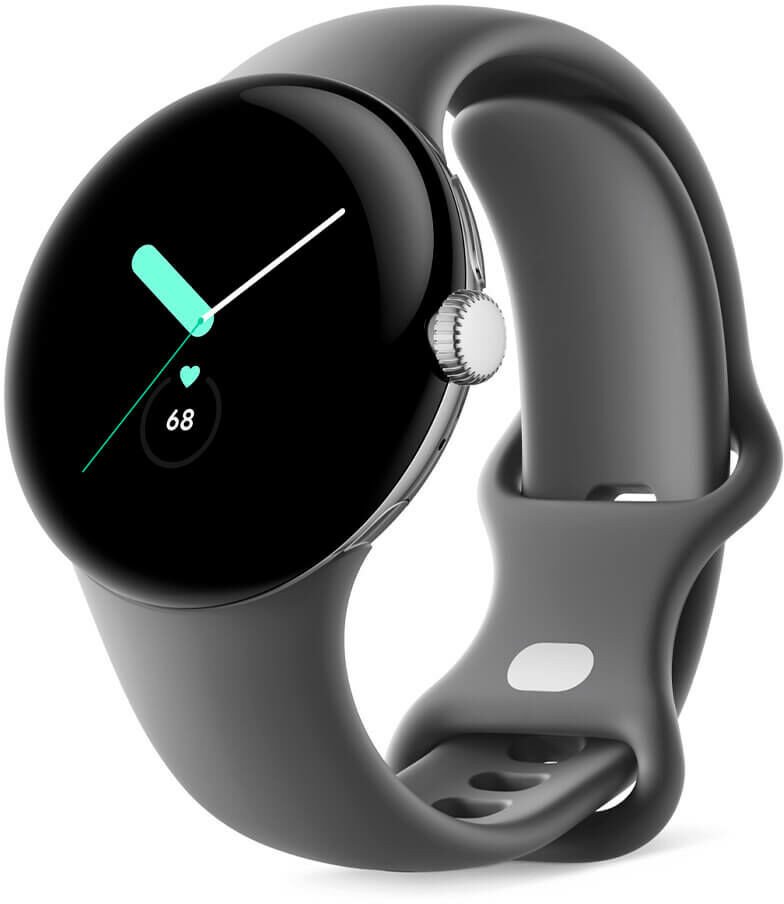 Google Pixel Watch LTE Srebrzysty 1
