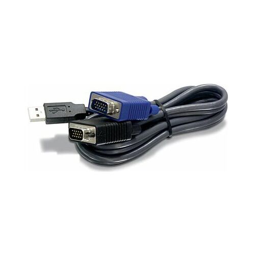 TRENDnet Kable KVM, 1.8m, Black
