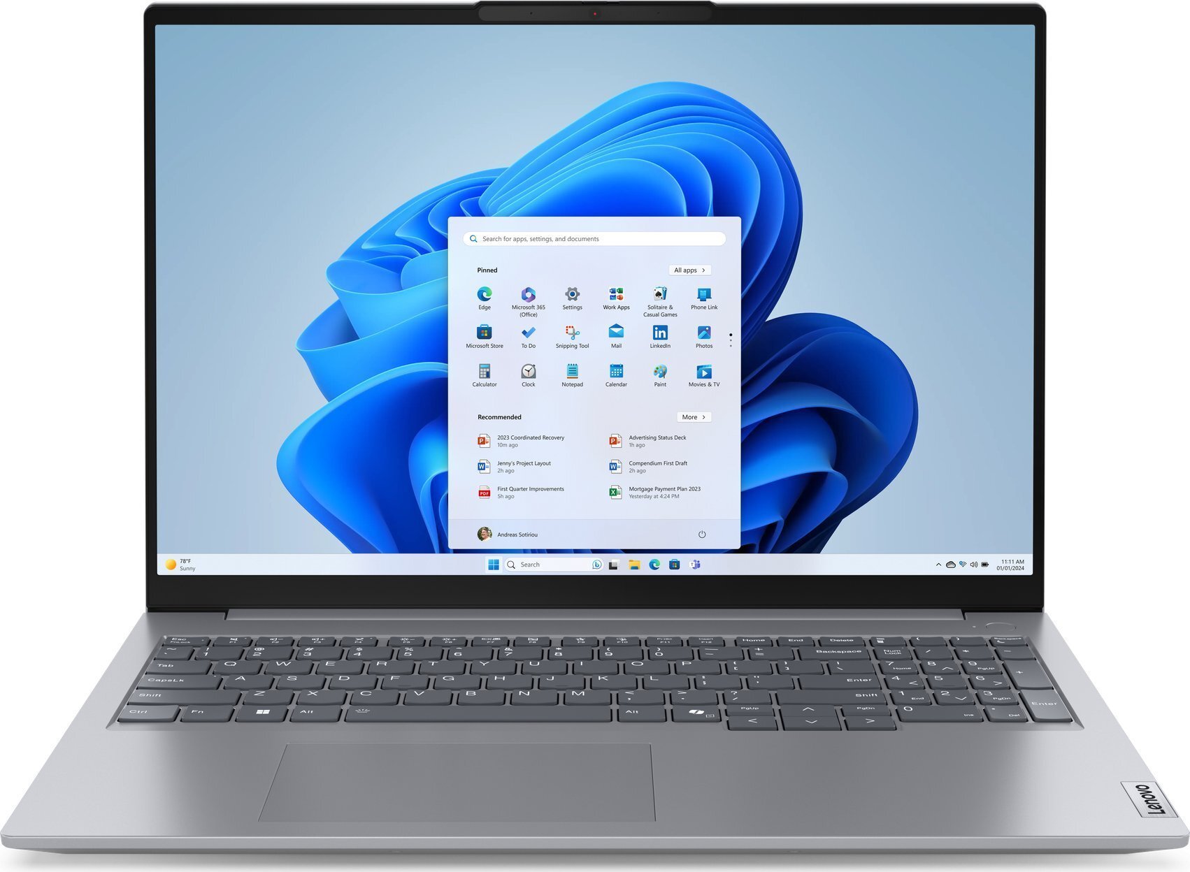 Lenovo ThinkBook 16 G7 ARP Ryzen