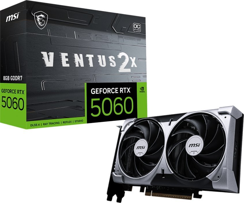 RTX 5060 8GB MSI VENTUS 2X