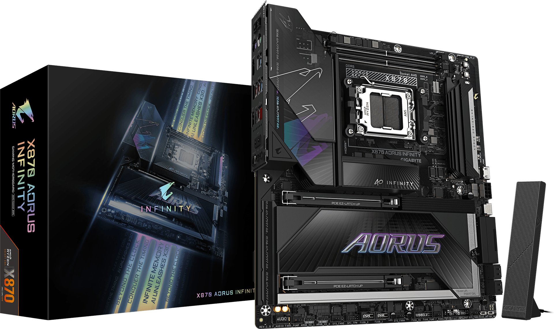 GIGABYTE X870 AORUS INFINITY AM5 4xDDR5