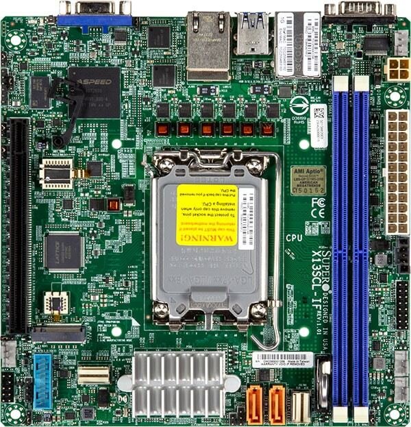 SuperMicro Socket V0 Mini-ITX (MBD-X13SCL-IF-B) |