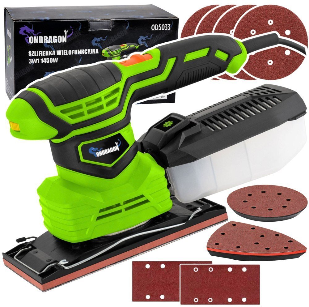 LeanToys Mimośrodowa oscylacyjna  z regulacją 3w1