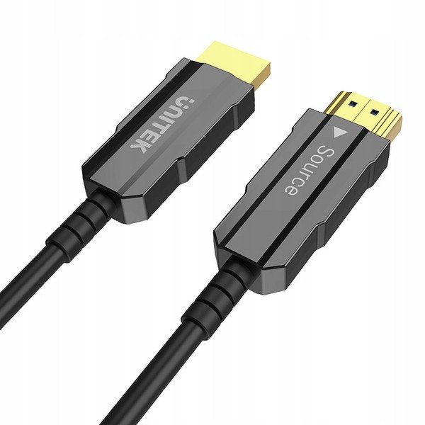 Unitek Kabel optyczny HDMI 2.0