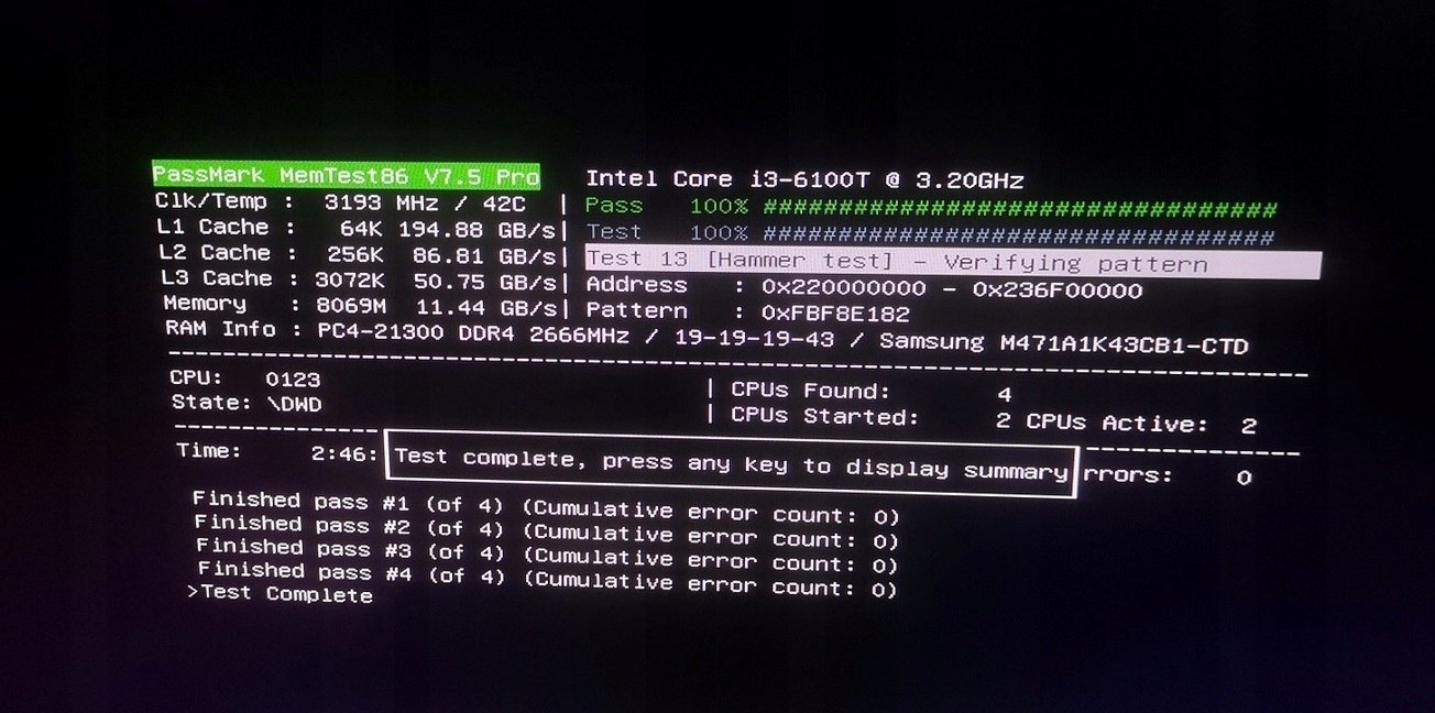 Lenovo MEMORY 8GB DDR4 2666 SoDIMM