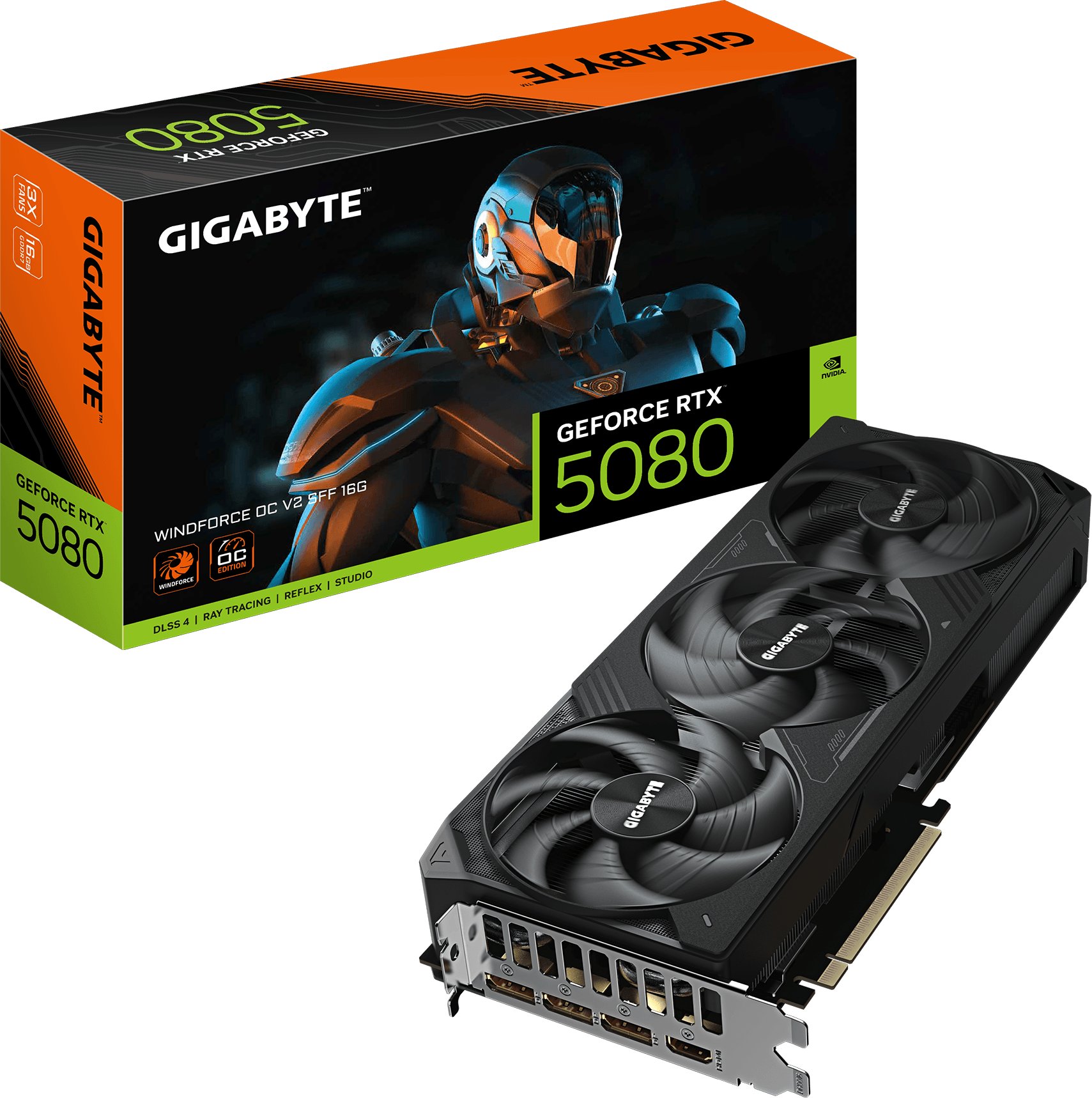 Gigabyte GeForce RTX 5080 Windforce OC