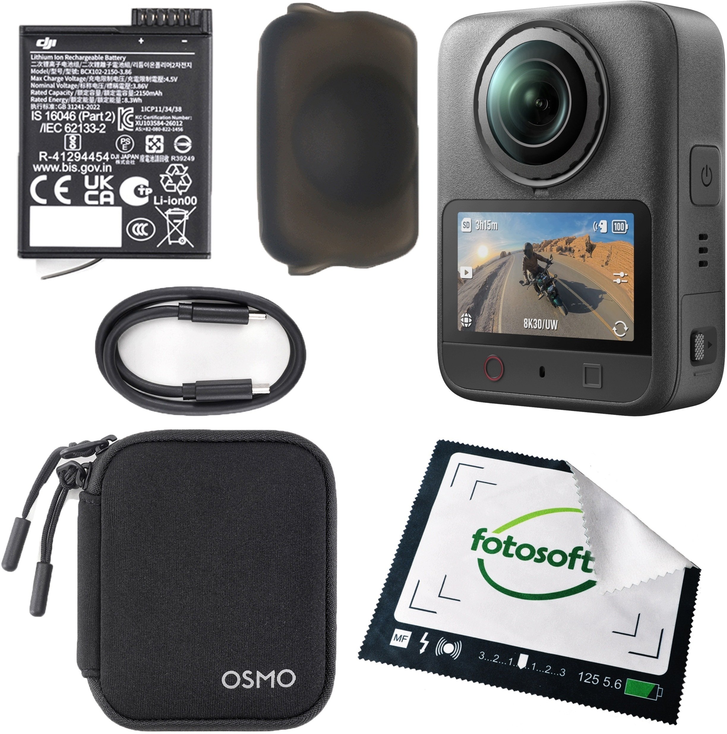 Kamera DJI Osmo 360 Standard Combo