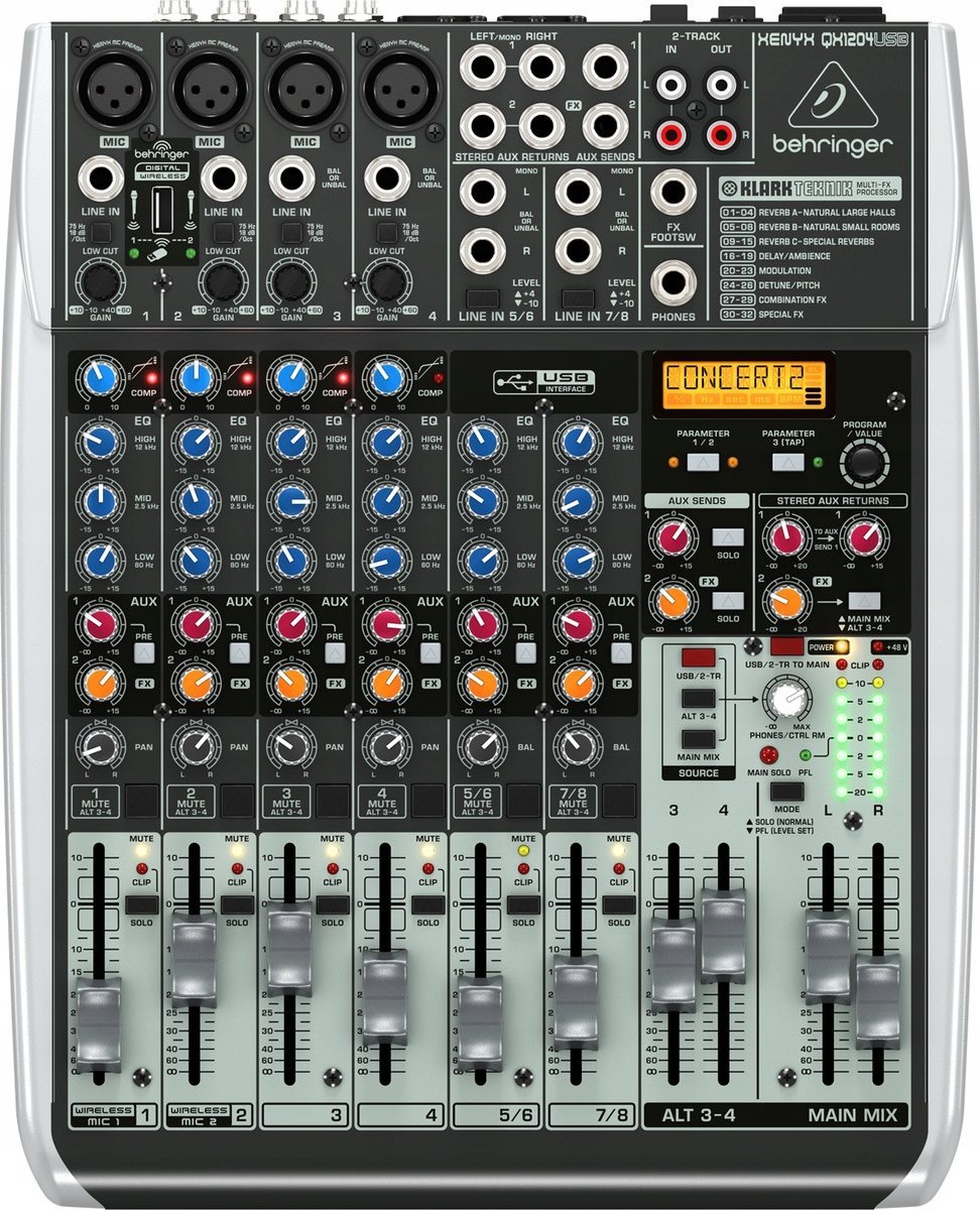 Behringer Behringer QX1204USB Mikser audio |