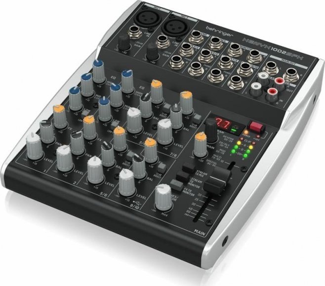 Behringer XENYX 1002SFX - audio mixer