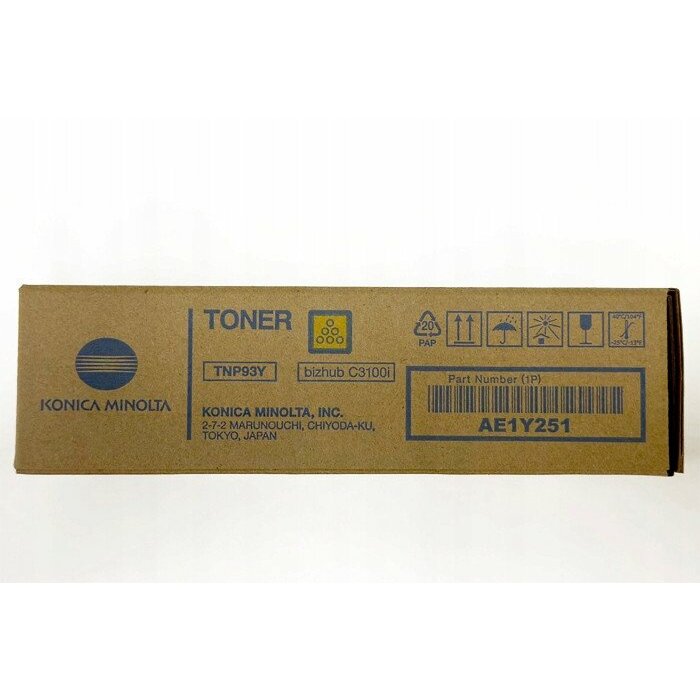 Toner JetWorld Oryginalny Toner Yellow Konica
