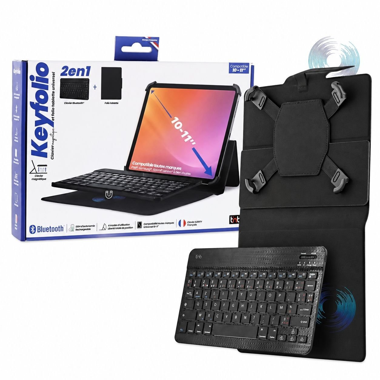 TnB Klawiatura Bluetooth na magnes etui