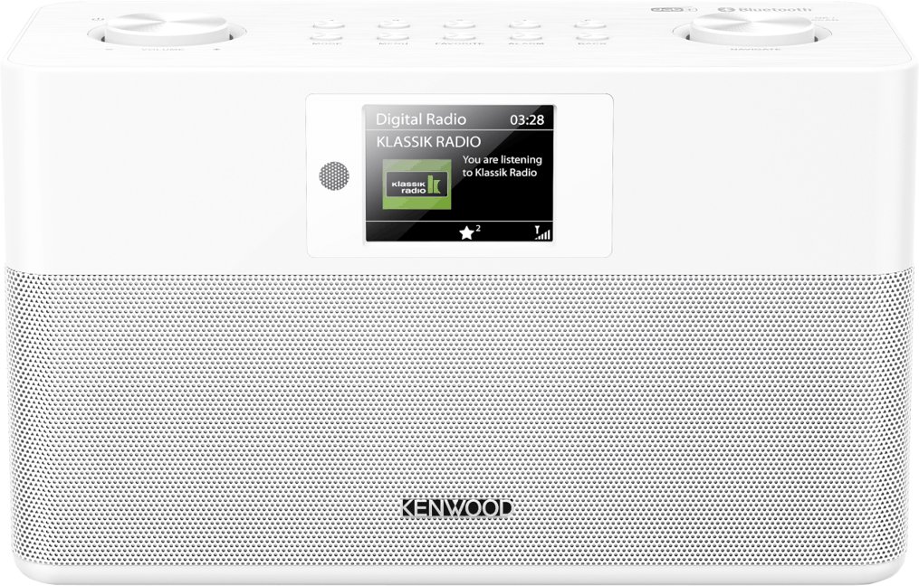 Radio Kenwood CR-ST80DAB white | CRST80DABW