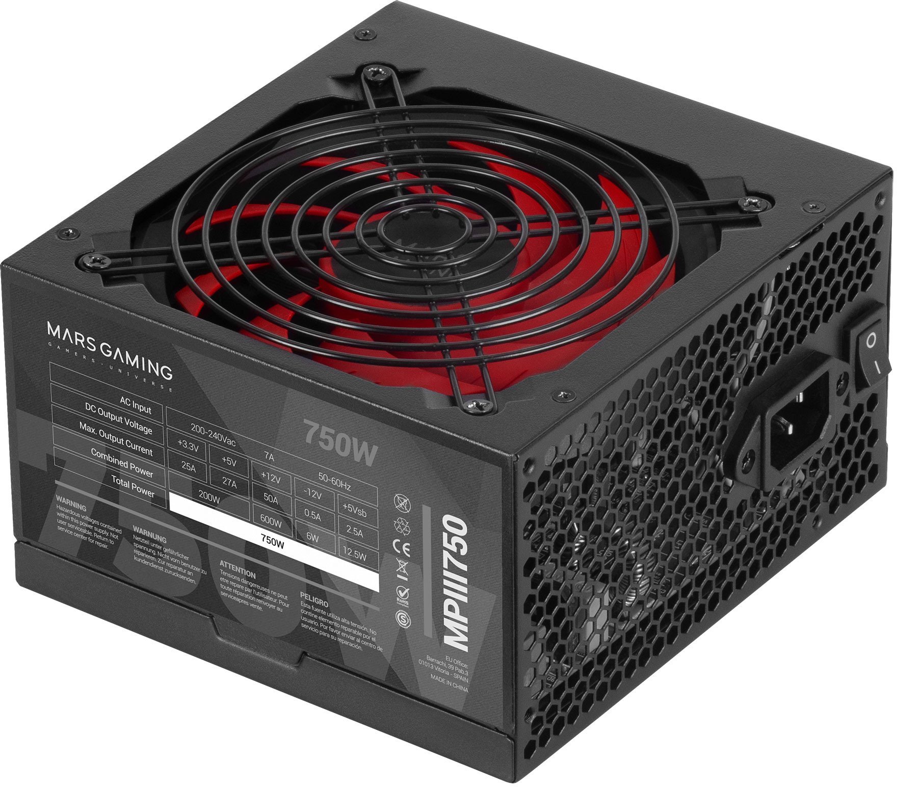 Mars Gaming Mars Gaming MPIII750 Power