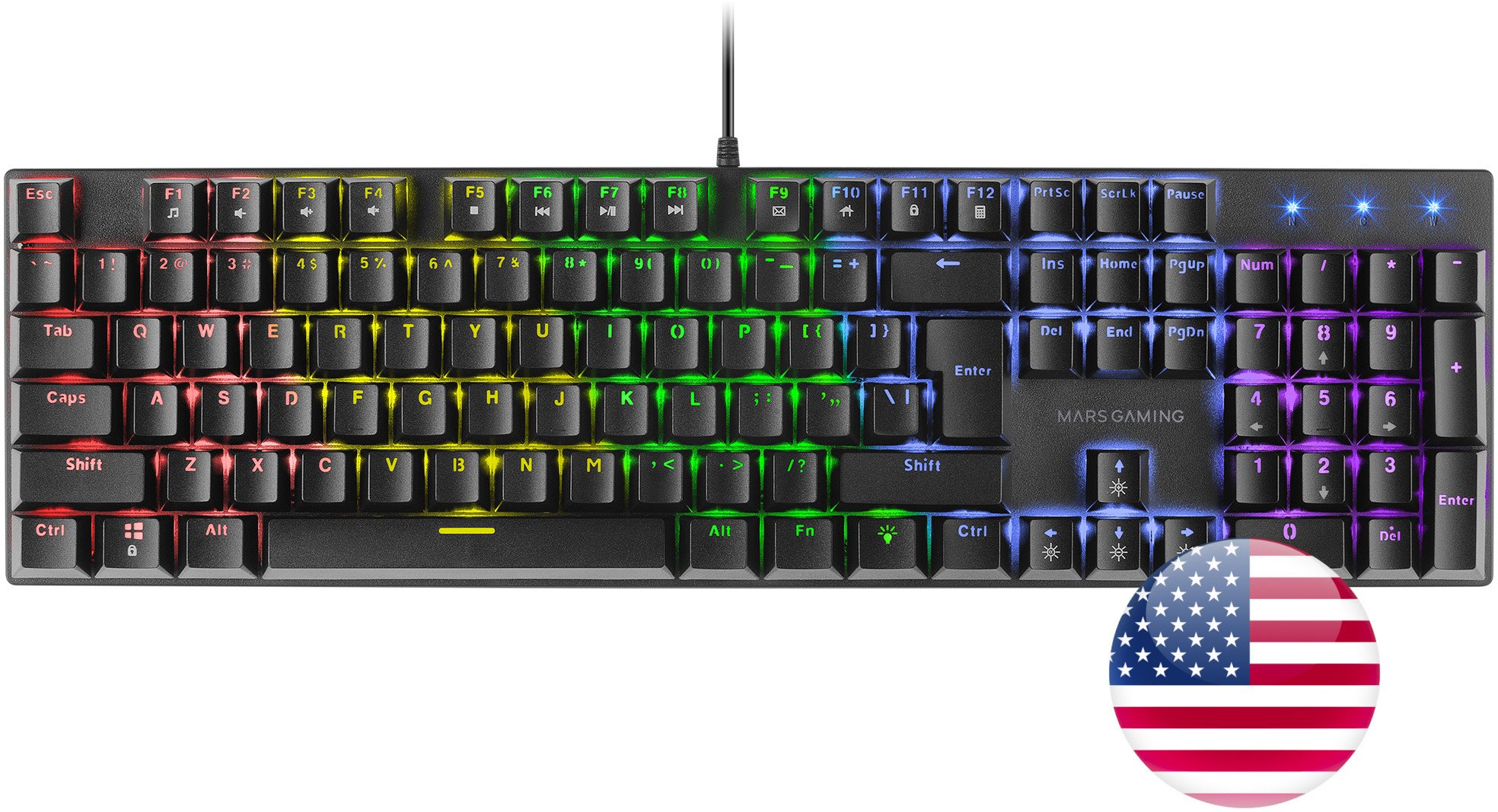 Klawiatura Mars Gaming Mars Gaming MK422RUS