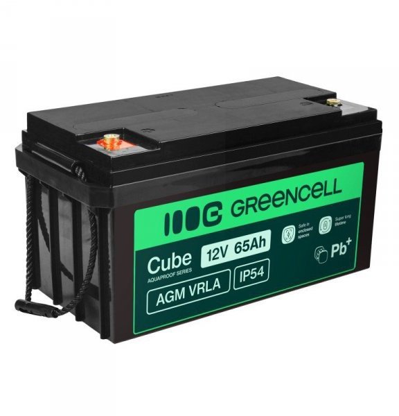 Green Cell Battery AGM VRLA 12V