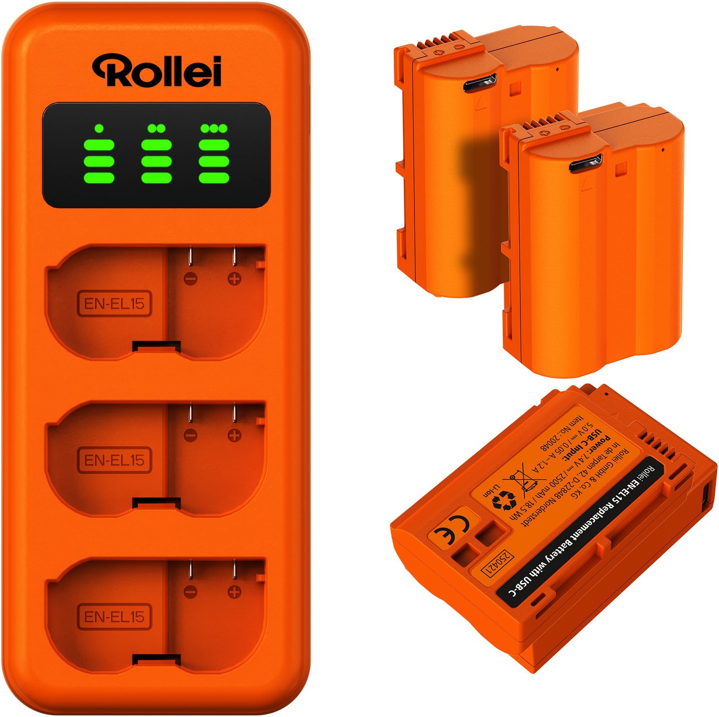 Charger do aparatu Rollei EN-EL15 Nikon
