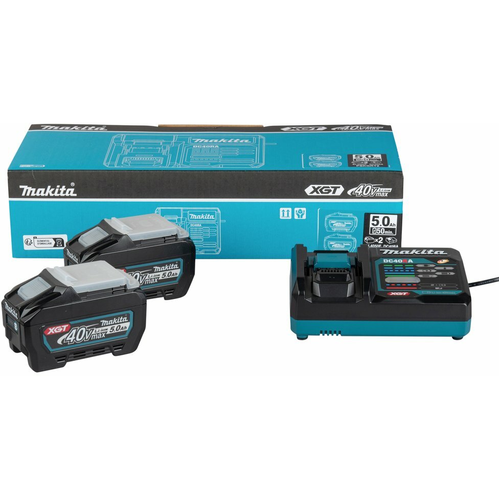Makita Zestaw zasilający 40V 2x5,0Ah