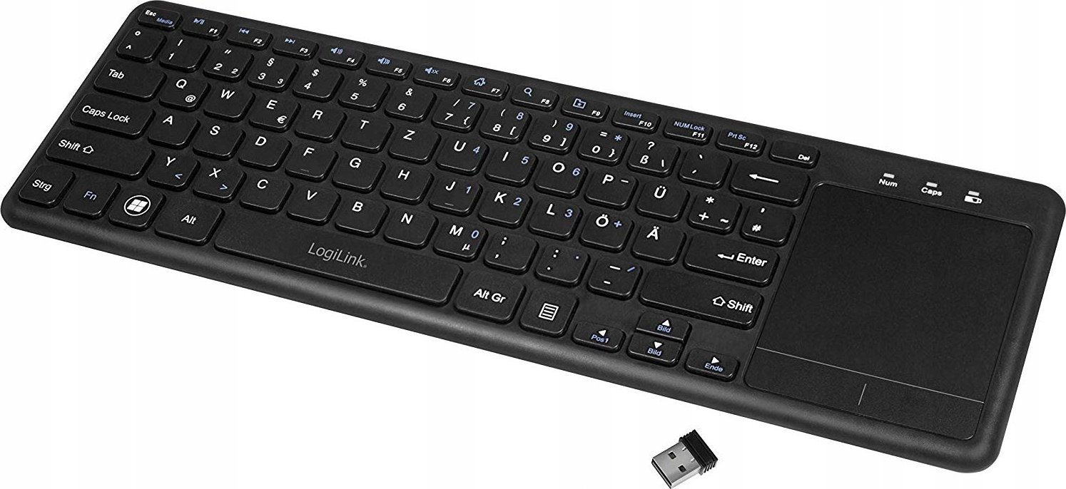 Klawiatura LogiLink LogiLink Tastatur Wireless mit