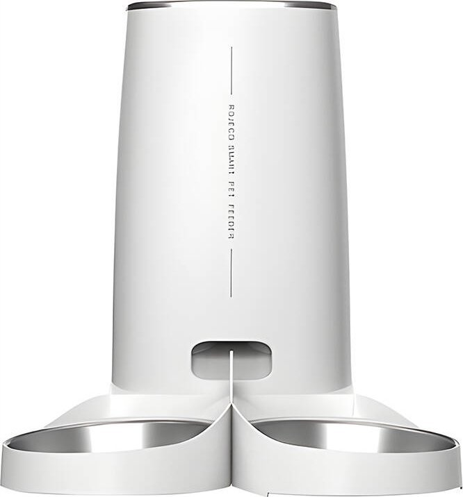 Automatic Pet Feeder Rojeco 4L Button