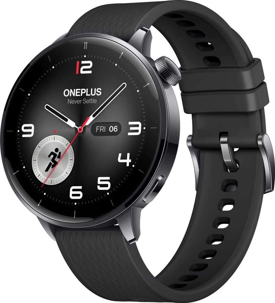 OnePlus Watch 3 43mm Black Steel