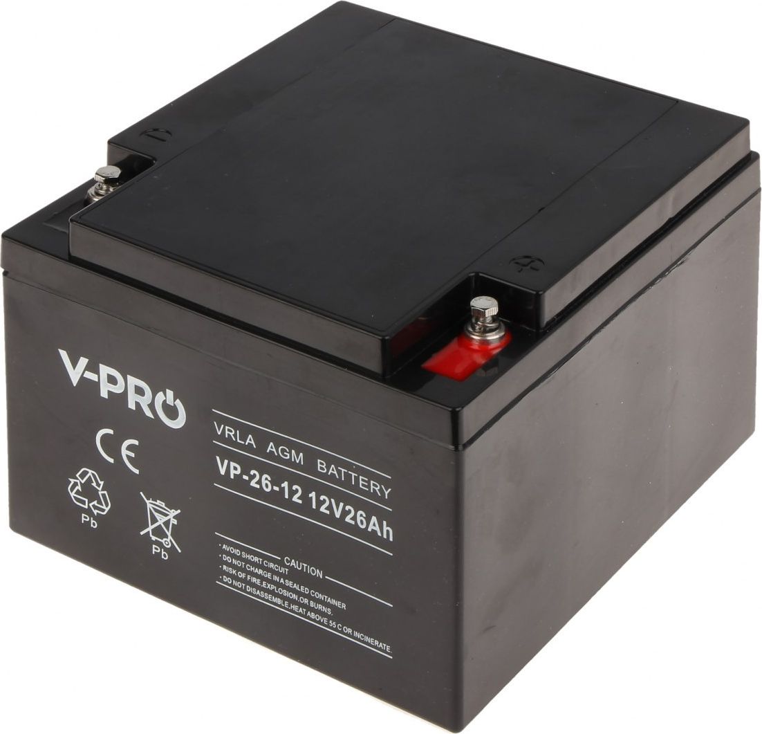 V-pro Akumulator VPRO 12V/26Ah | 12V/26AH-VPRO