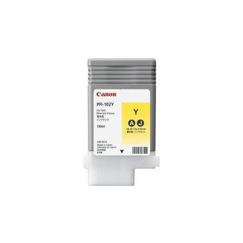 Canon PFI-102Y Ink Cartridge - Yellow