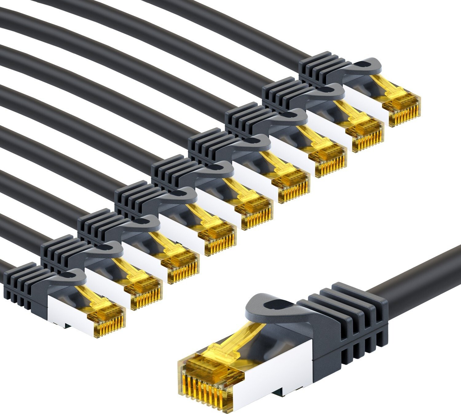 Goobay Patchcord Cat.6a, S/FTP (PiMF)