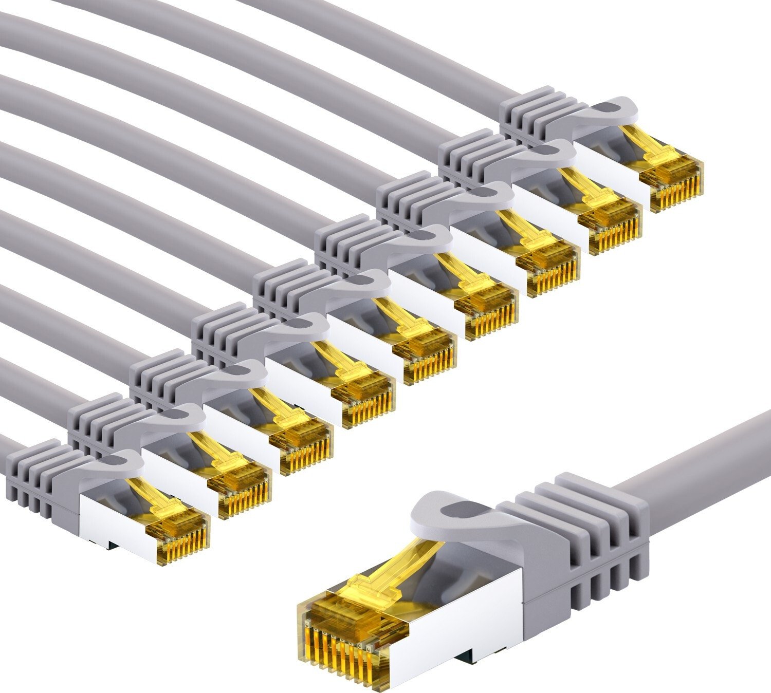 Goobay Patchcord Cat.6a, S/FTP (PiMF)