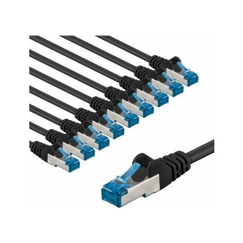 Goobay Patchcord Cat.6a, S/FTP (PiMF)