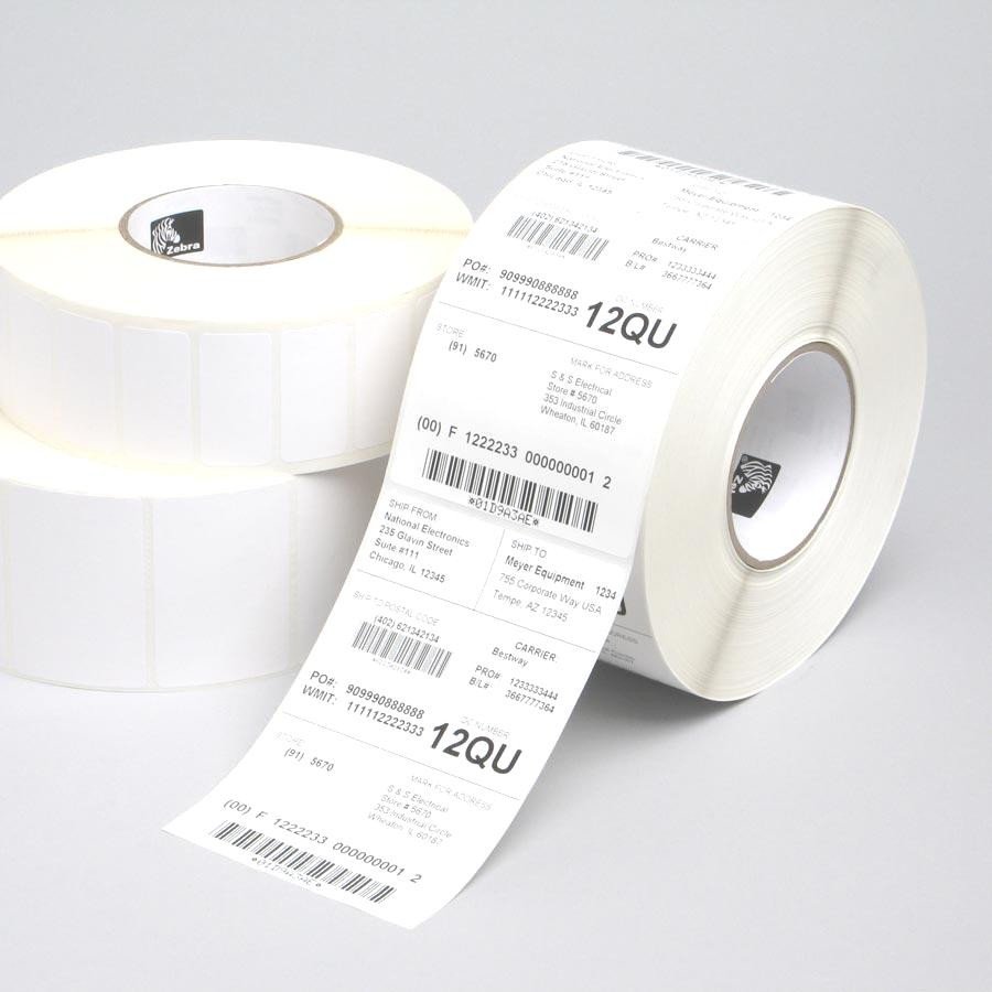 Zebra Label, Paper, 83x51mm; Thermal Transfer