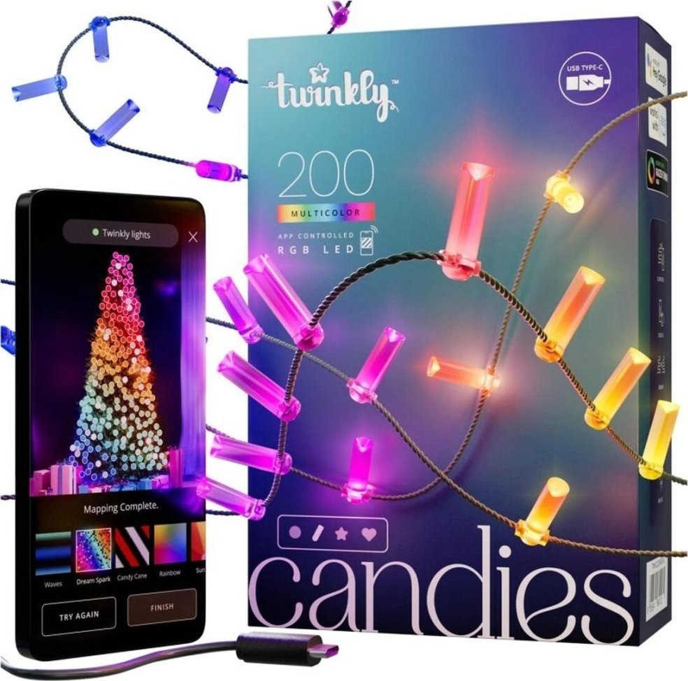 Twinkly Candies LED Christmas tree lights