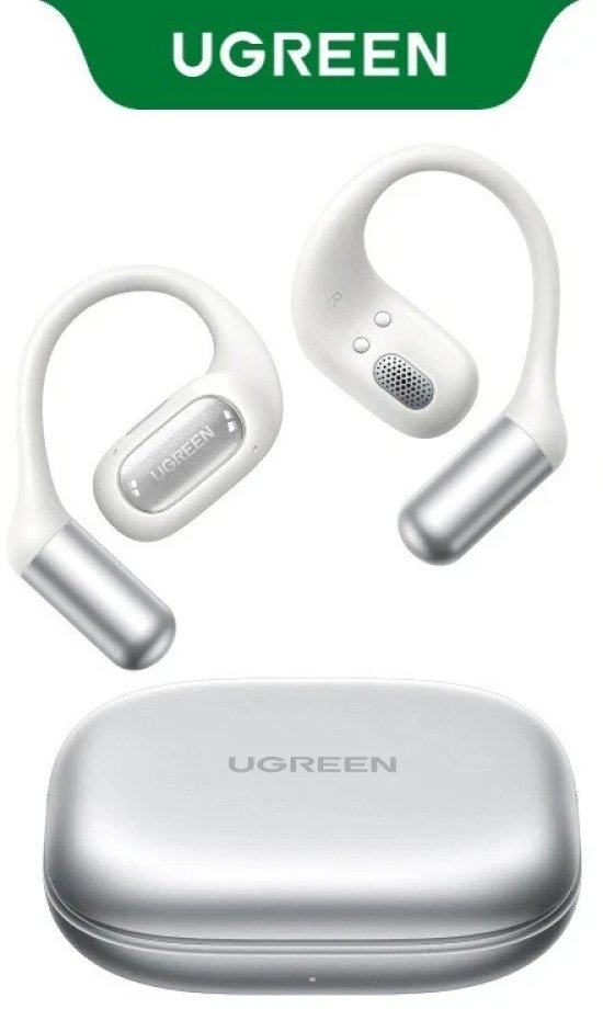 Słuchawki Ugreen Clips-on FitBuds WS213 White