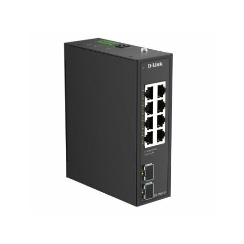 D-Link DIS-100G-10 10-portowy przemysłowy przełącznik gigabitowy