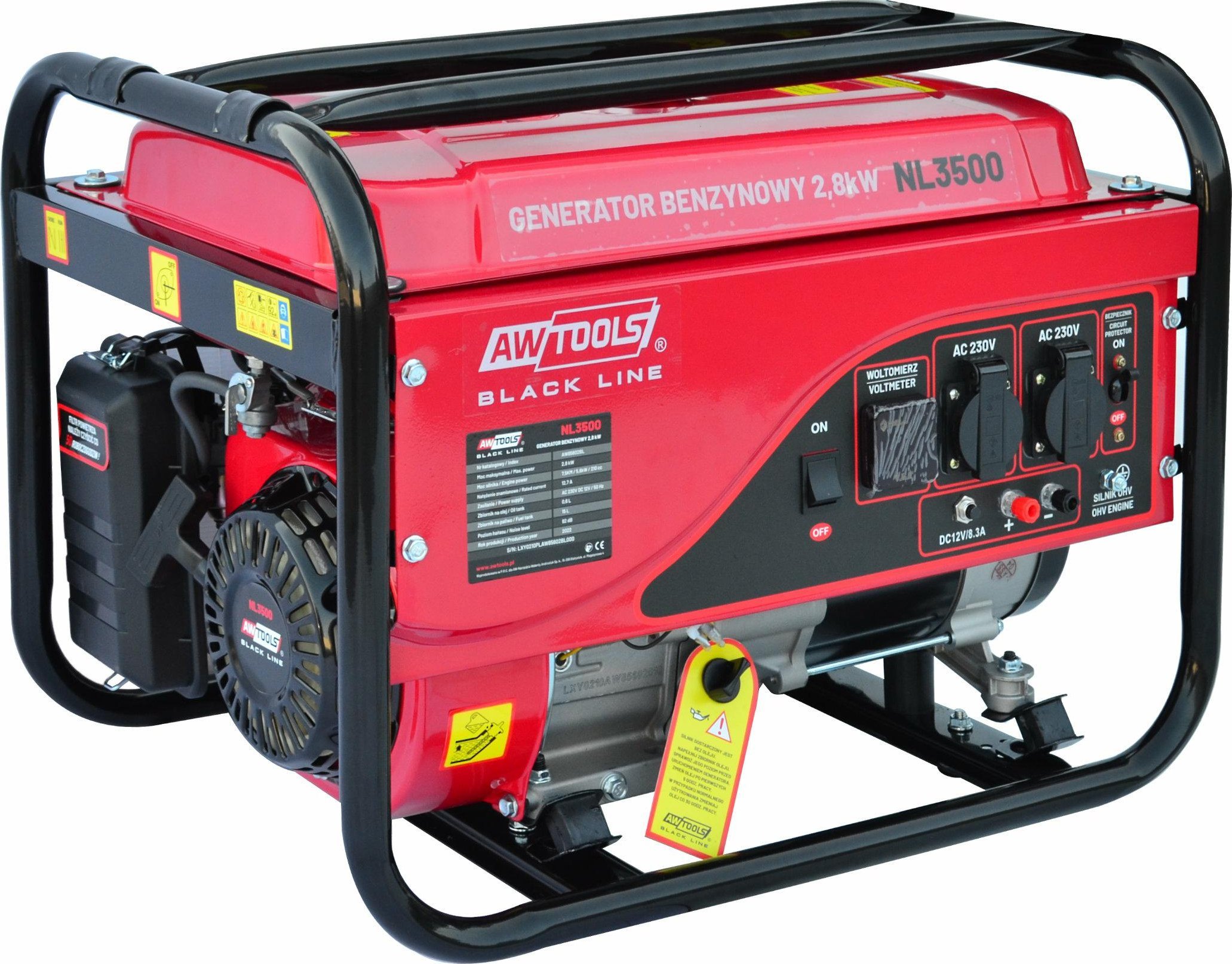 Agregat AWTools AWTOOLS GENERATOR BENZYNOWY 2
