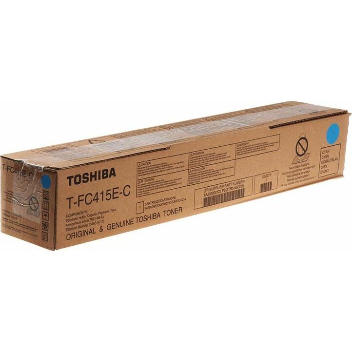 Toner Toshiba T-FC415E Cyan Oryginał  (6AJ00000172)