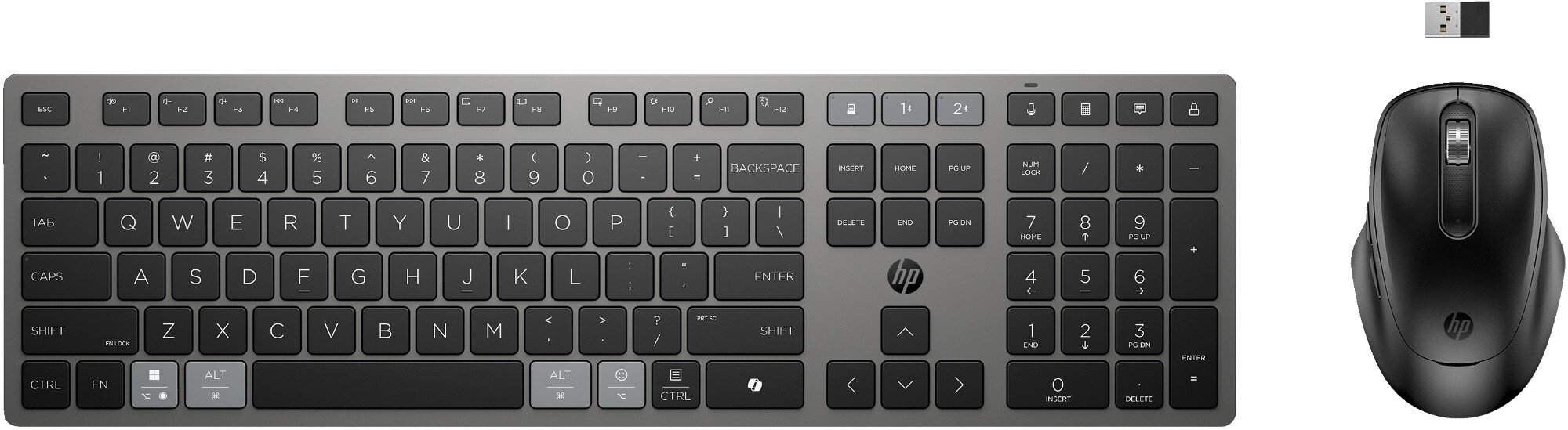 Klawiatura + mysz HP 725 Multi-Device