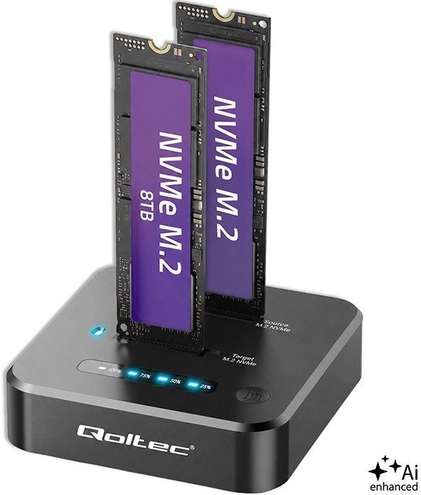 Qoltec M.2 NVMe SSD docking