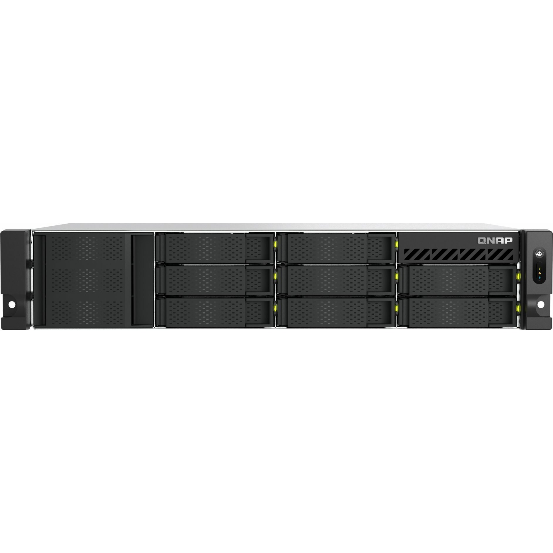 QNAP TS-h1073BXeU-RP-8G NAS System 8+2-Bay NVMe