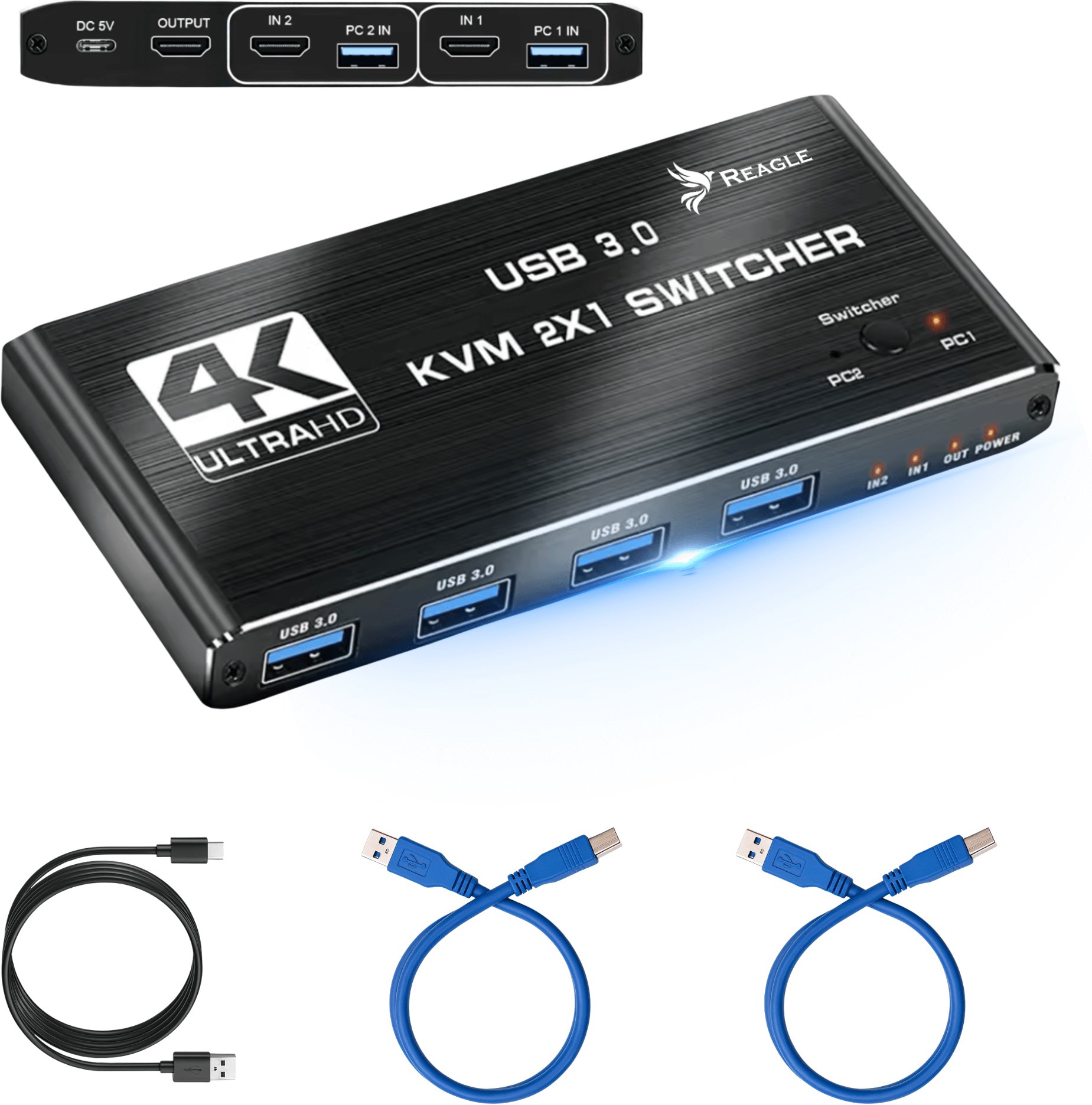 Przełącznik Reagle SWITCH HDMI PRZEŁĄCZNIK KVM