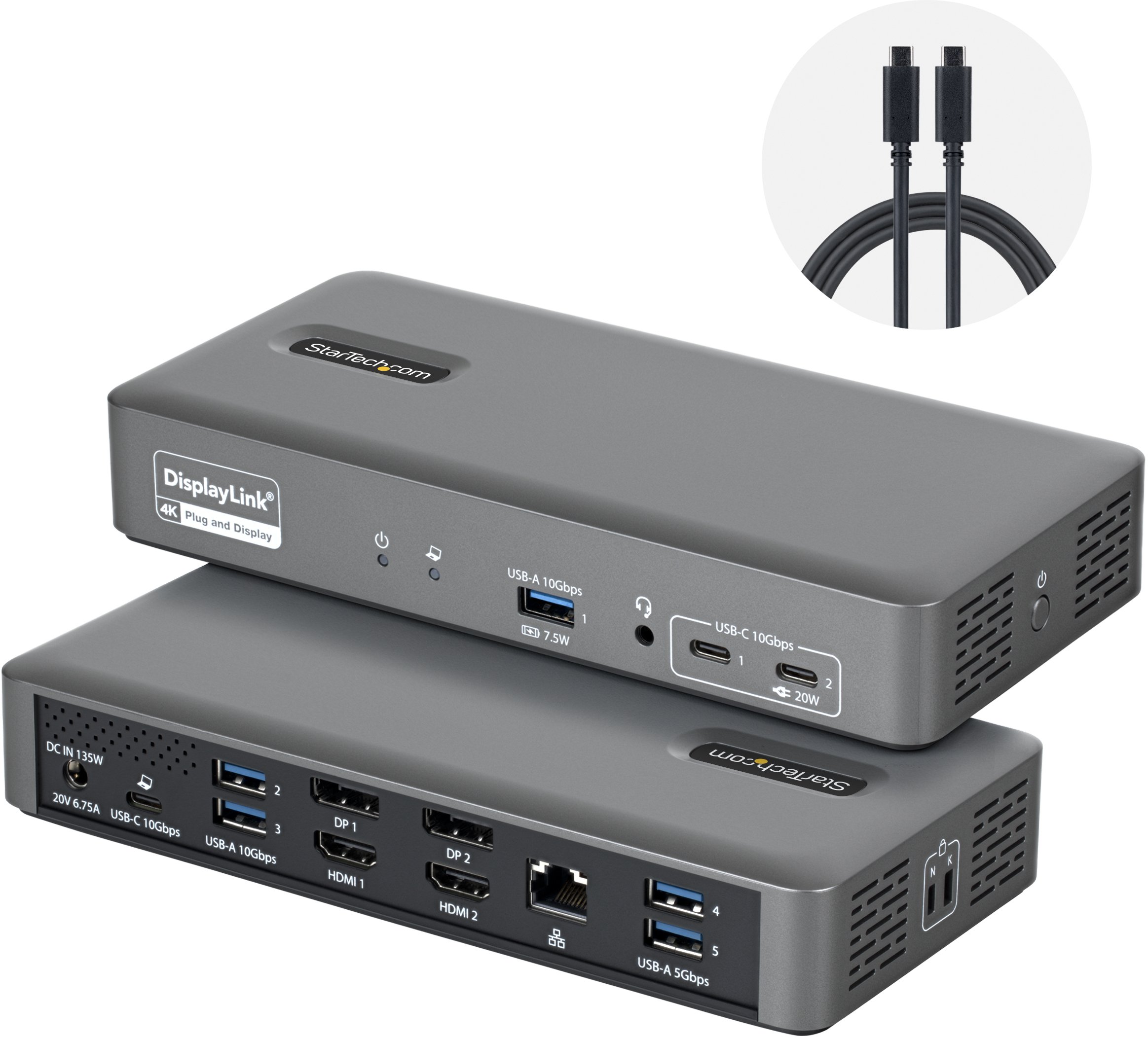 StarTech - Stacja dokująca - USB-C