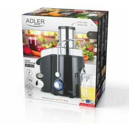 Sokowirówka Adler 1000 W, moc maksymalna