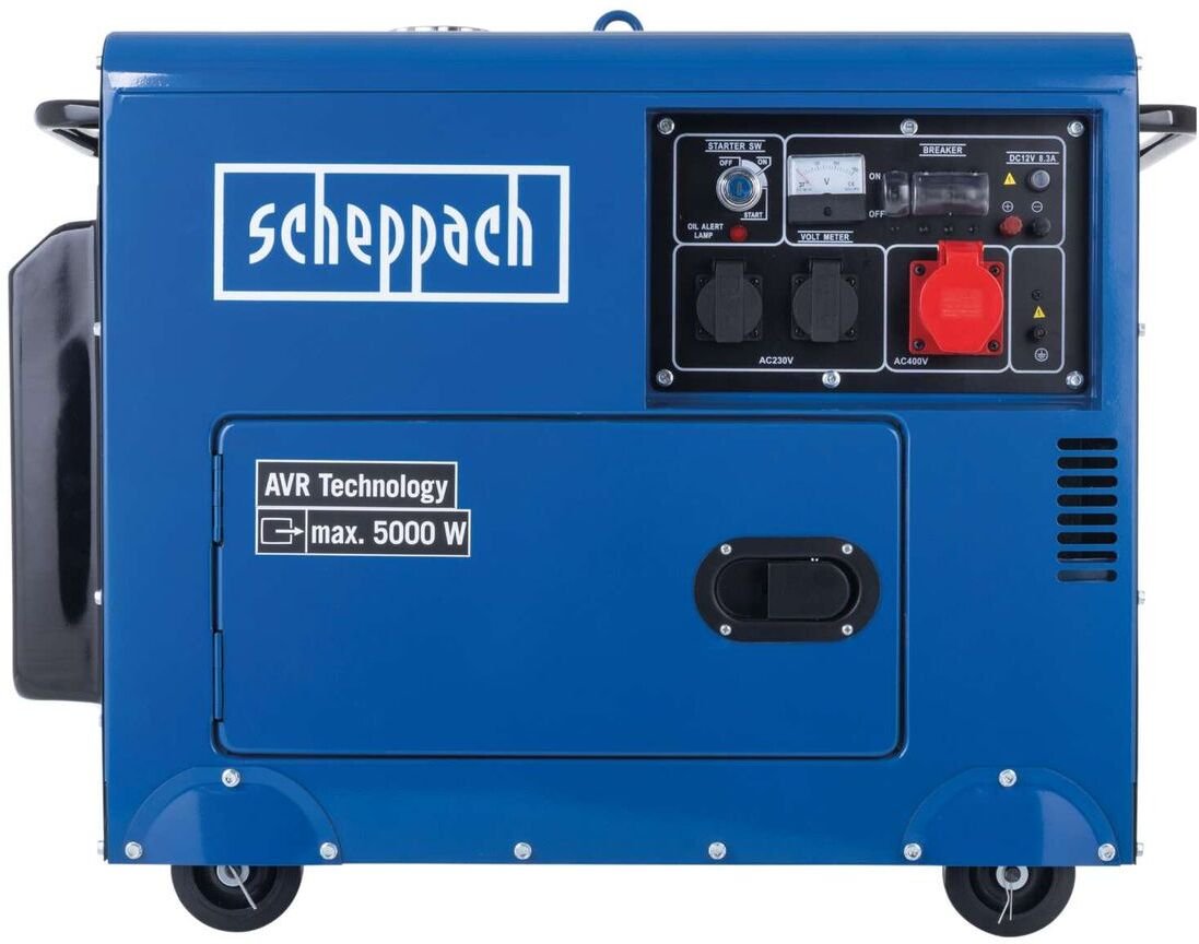 Agregat Scheppach Generator diesla trójfazowy SG5200D
